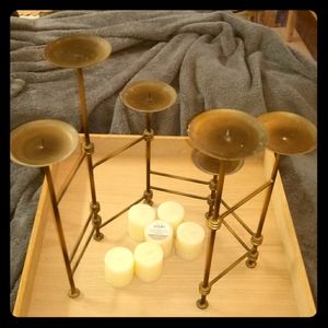 Like new home decor candle holder adjustable